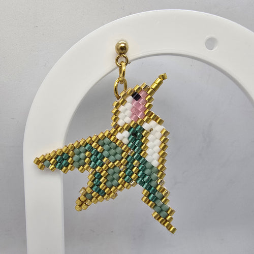 Bird Statement earrings