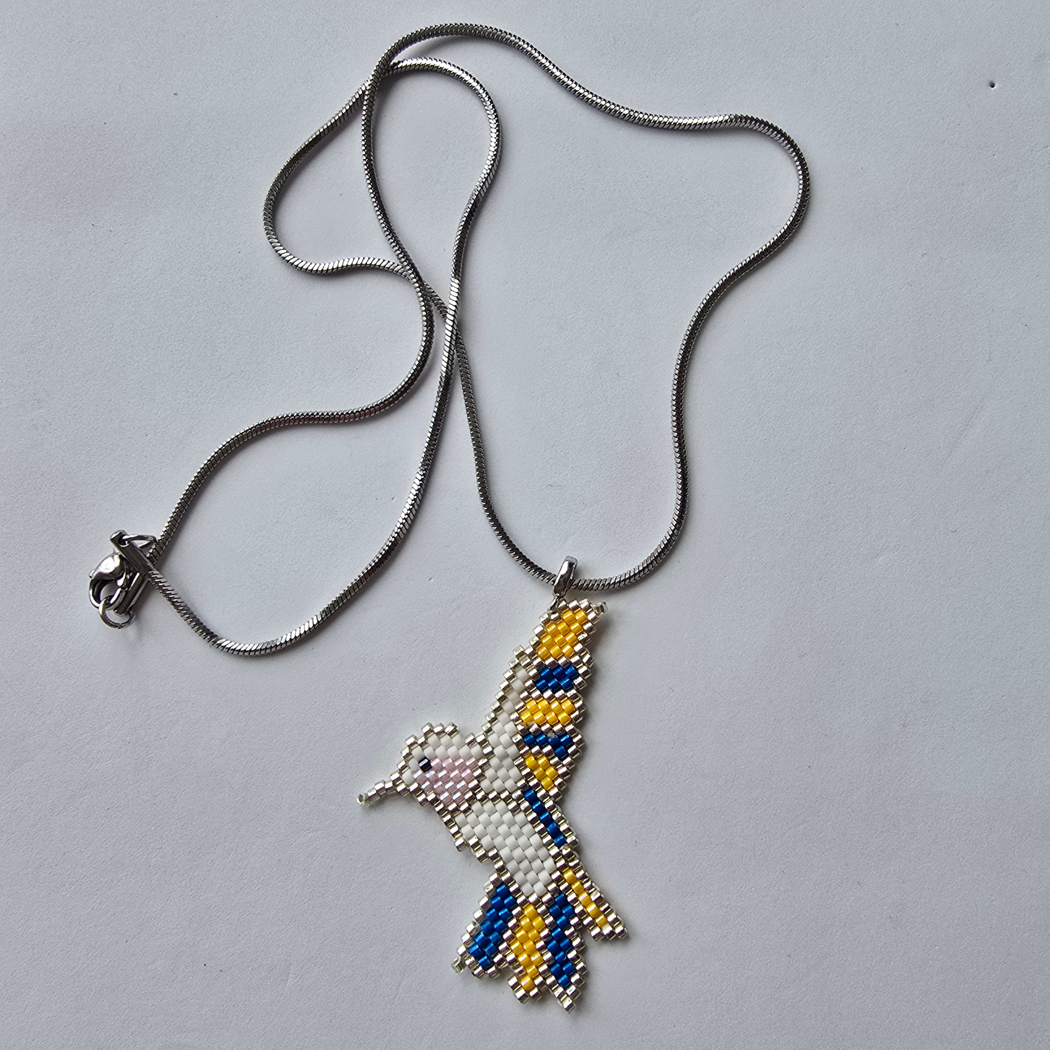 Hummingbird Statement Pendant Necklace Kit
