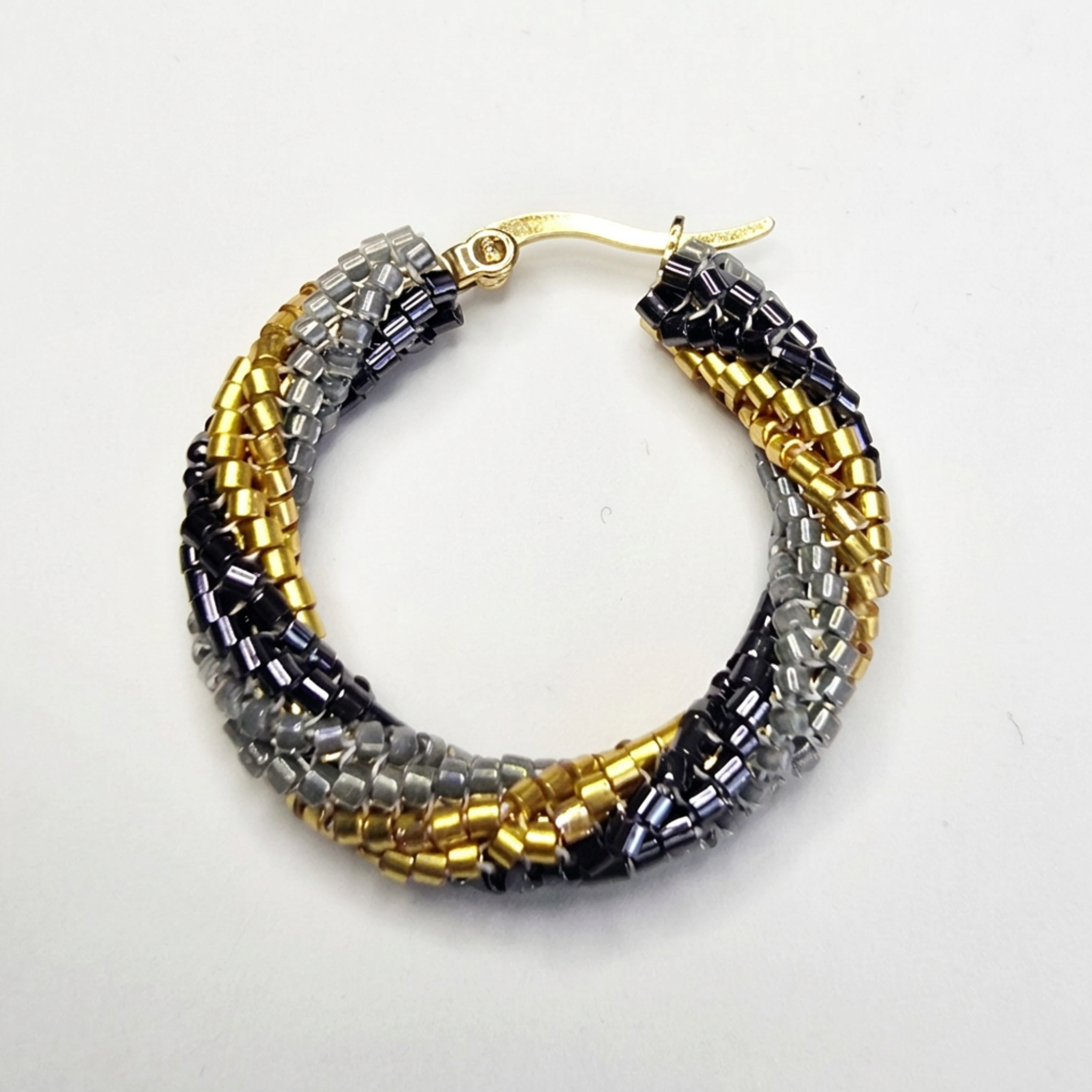 Twisted Large Loop Earrings Kit