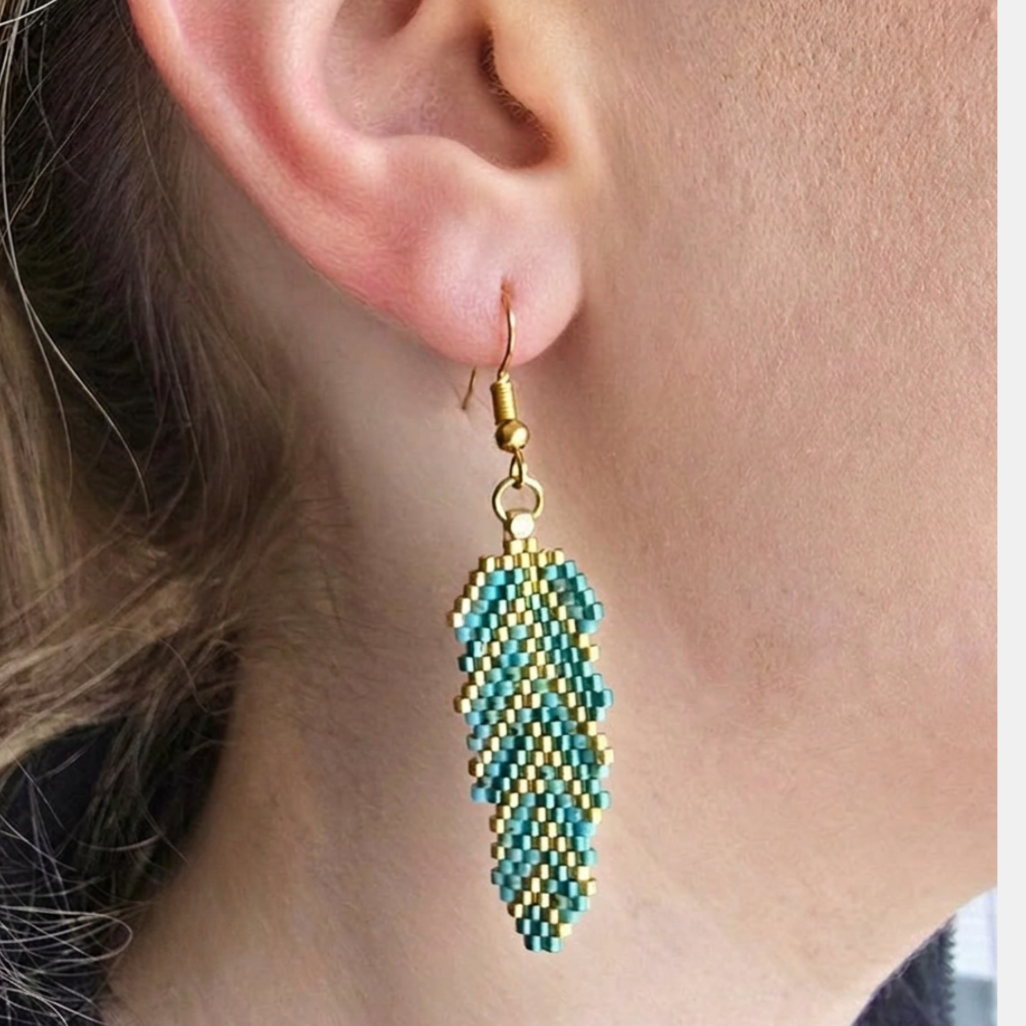 Flat Leaf Earrings Kit