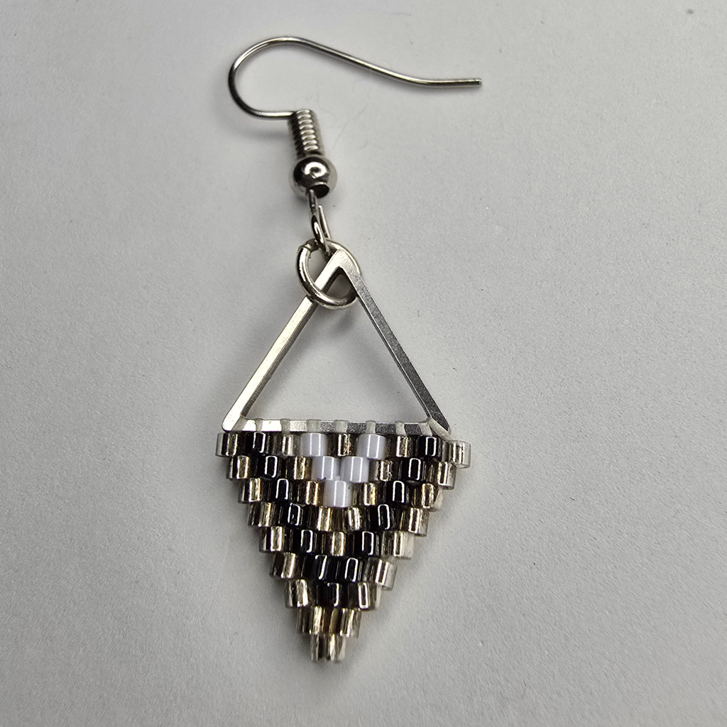 Small Triangle Drop Earrings Kit