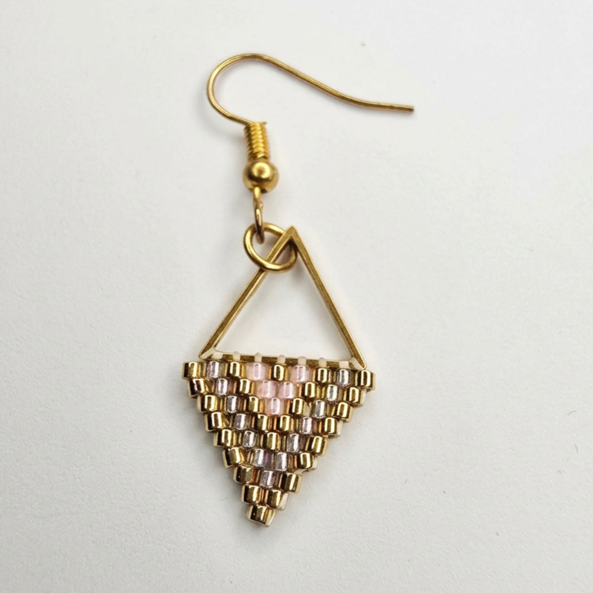 Small Triangle Drop Earrings Kit
