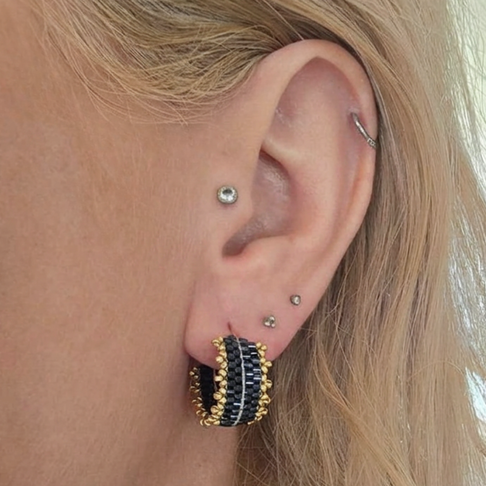 Flat Hoop Earrings Kit
