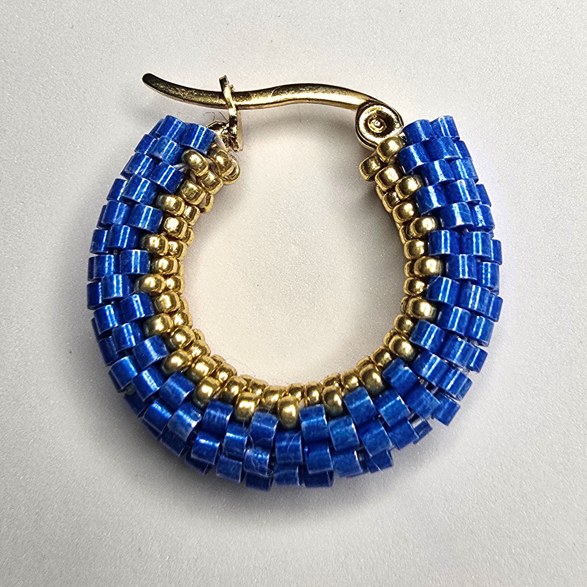 Small Beaded Loop Earrings Kit